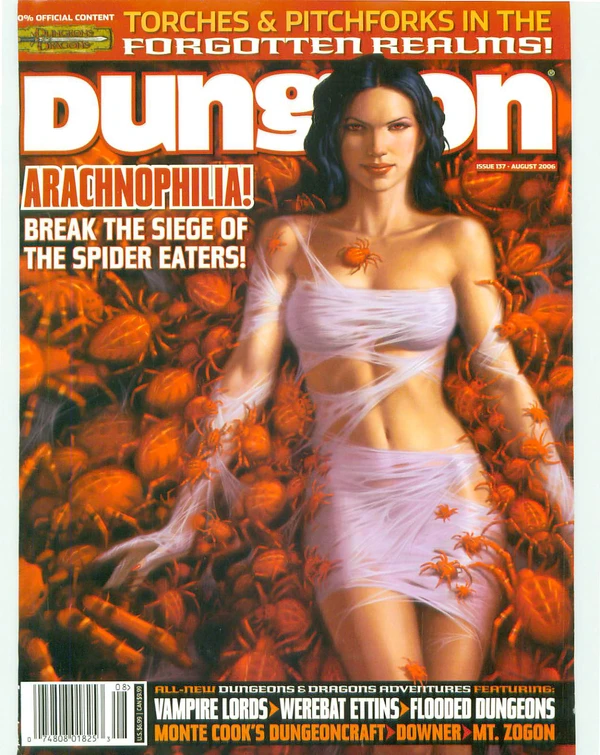 Dungeon Magazine Cover